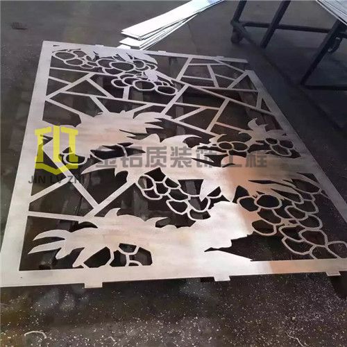 藝術雕花鏤空鋁單板實圖---金鋁質廠家生產加工
